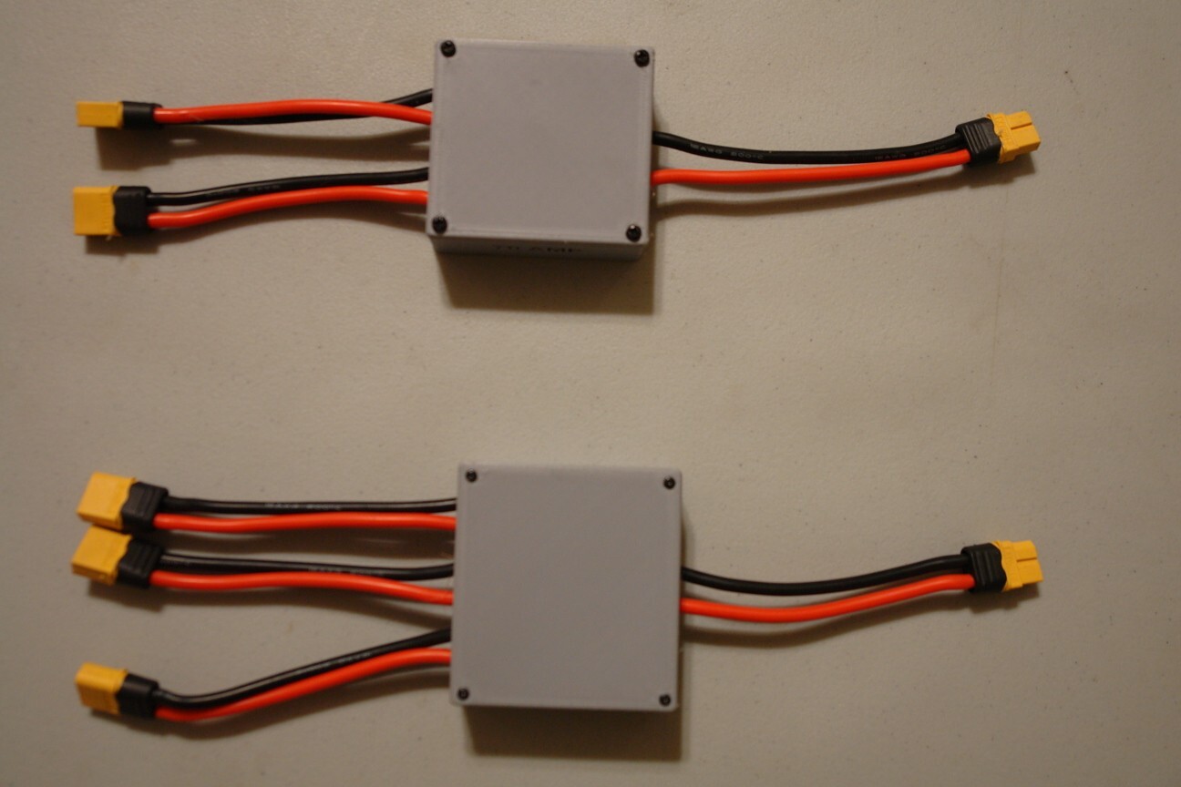E-Bike Multi-Battery Discharge Converter for 3 batteries,XT60 