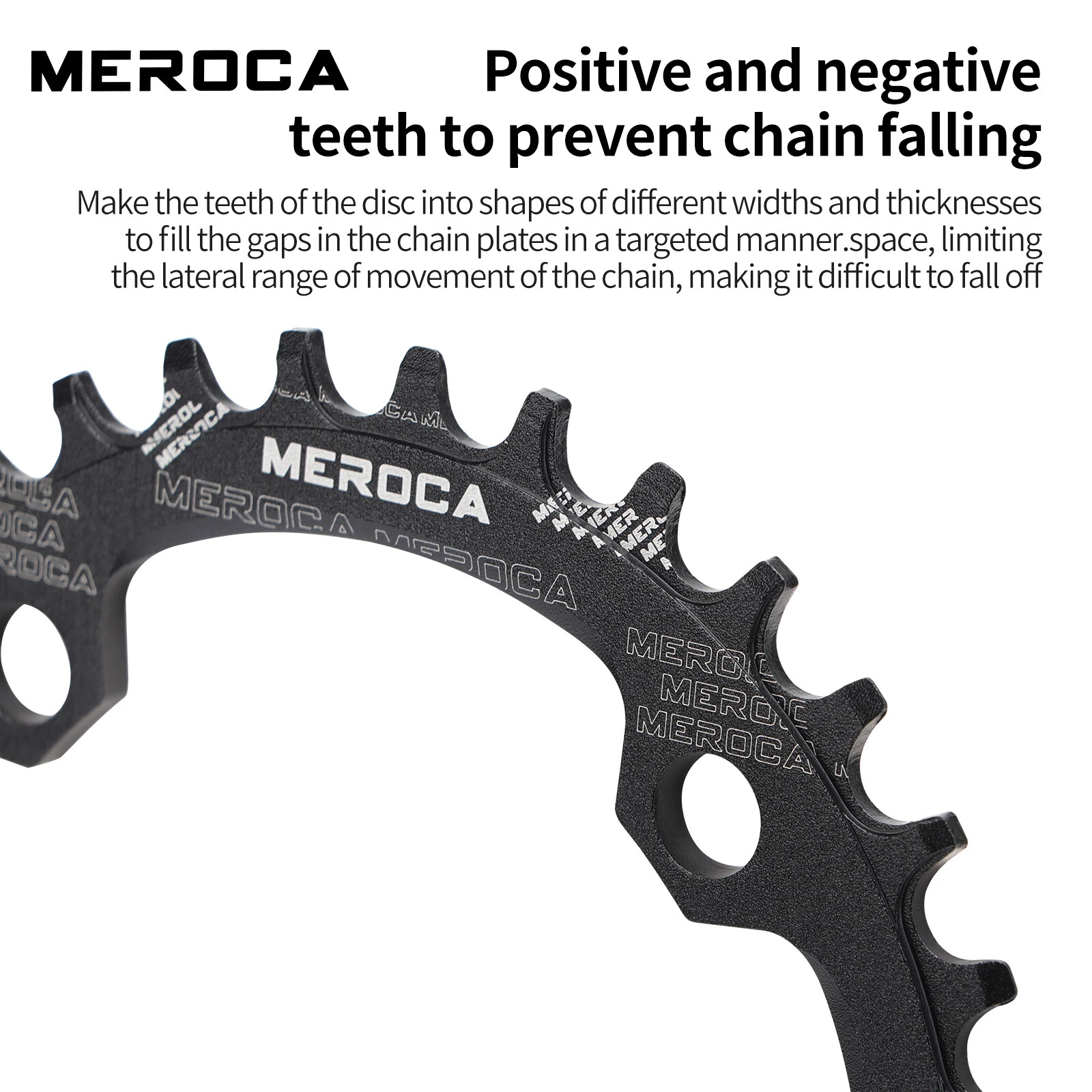 104BCD Mountain Bike Chainring 32T 34T 36T 38T Bicycle Crankset Tooth Chainwheel