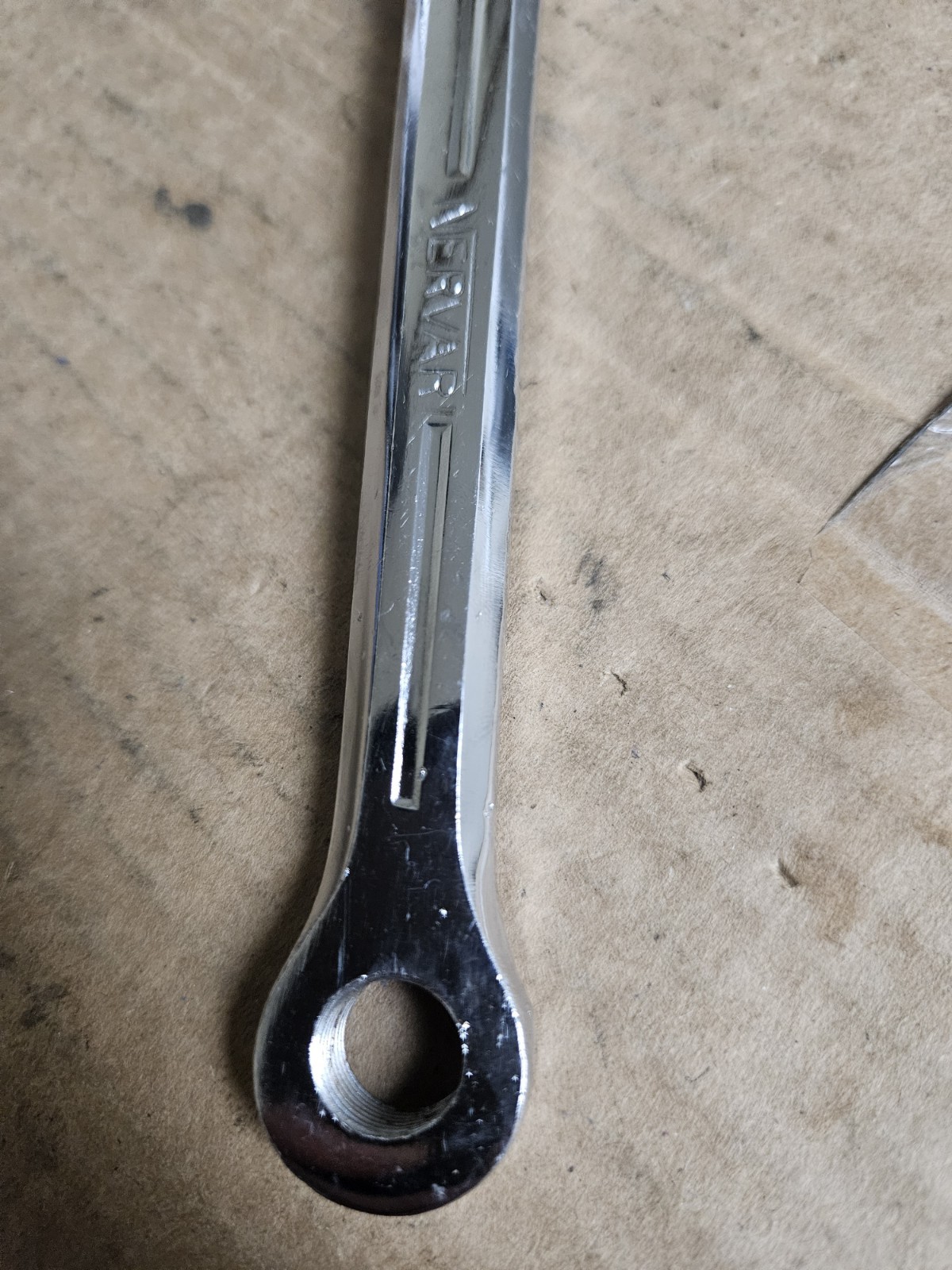 Vintage NOS Nervar 3 Arm Cottered Crankset 165mm arms, 52/47T, France