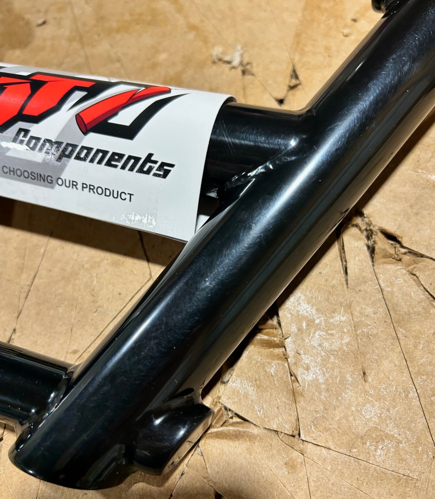 BMX – TNT BICYCLES 6 PIECE HANDLEBAR (7″ RISE) – BLACK (DISCOUNTED – SALE ITEM)