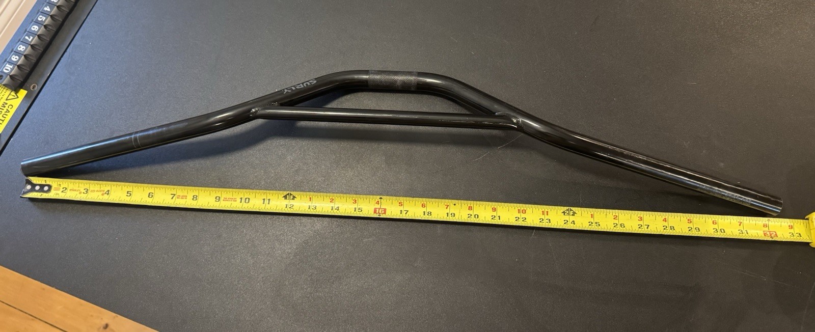 Surly Sunset Bar Handlebar 820mm 110mm Rise Chromoly Black