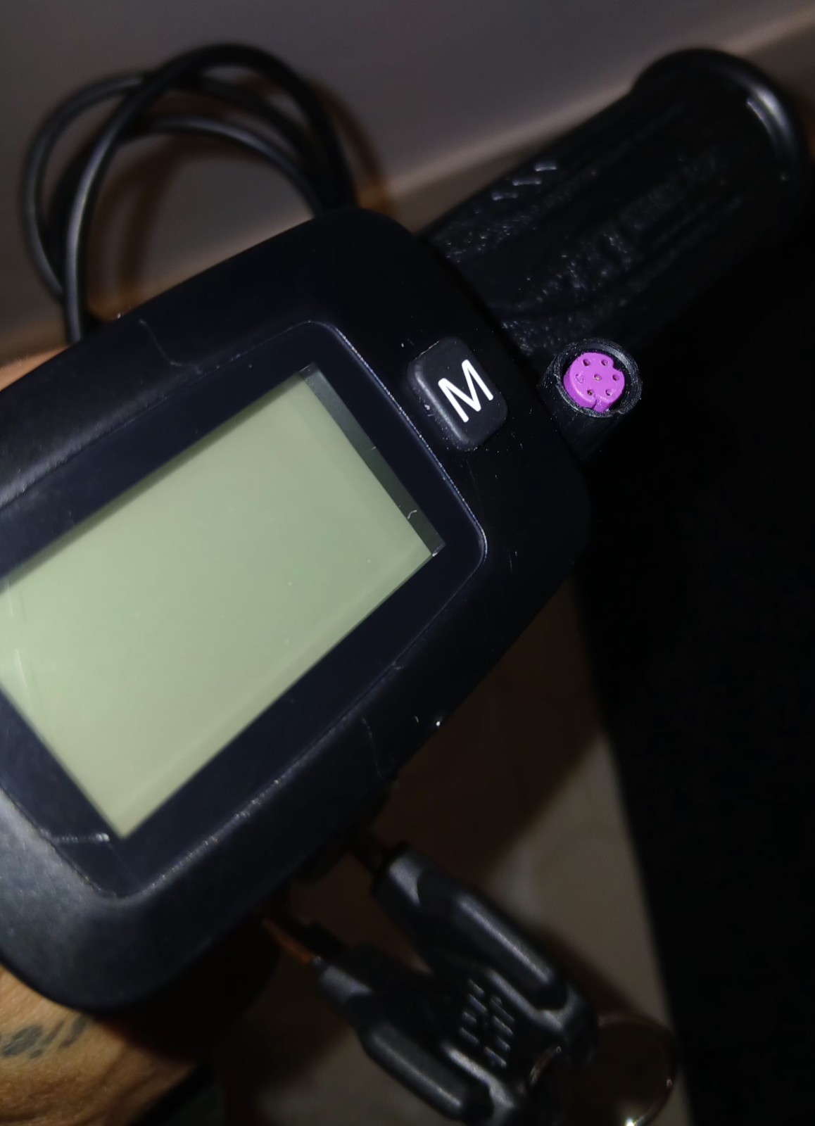 48V Ebike Speedometer Throttle with M Key Replacement for Tuttio Soleil 01