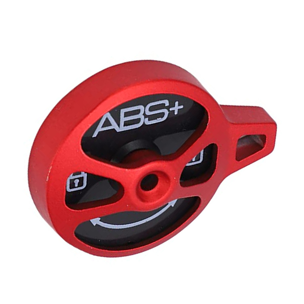 For Mountain Bike Shoulder Lock Switch Aluminum 5x5x3cm Red Black Blue
