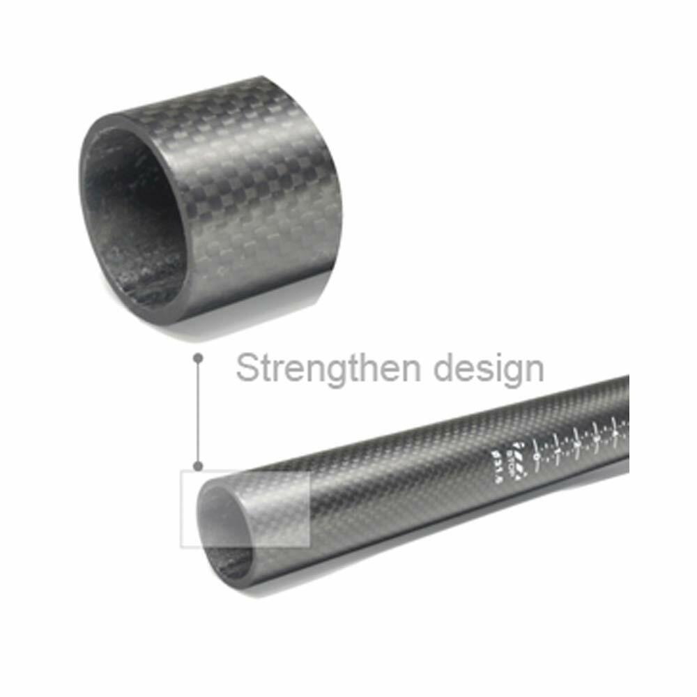 Bicycle Seatpost Carbon Seat Post MTB Road Bike Seat Tube Offset 25 Matte/Glossy