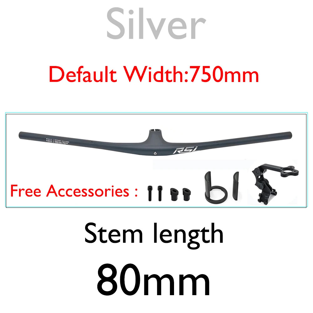 XC/AM/FR Mountain Bike Integrated Carbon Handlebar -13° Stem with Computer Mount