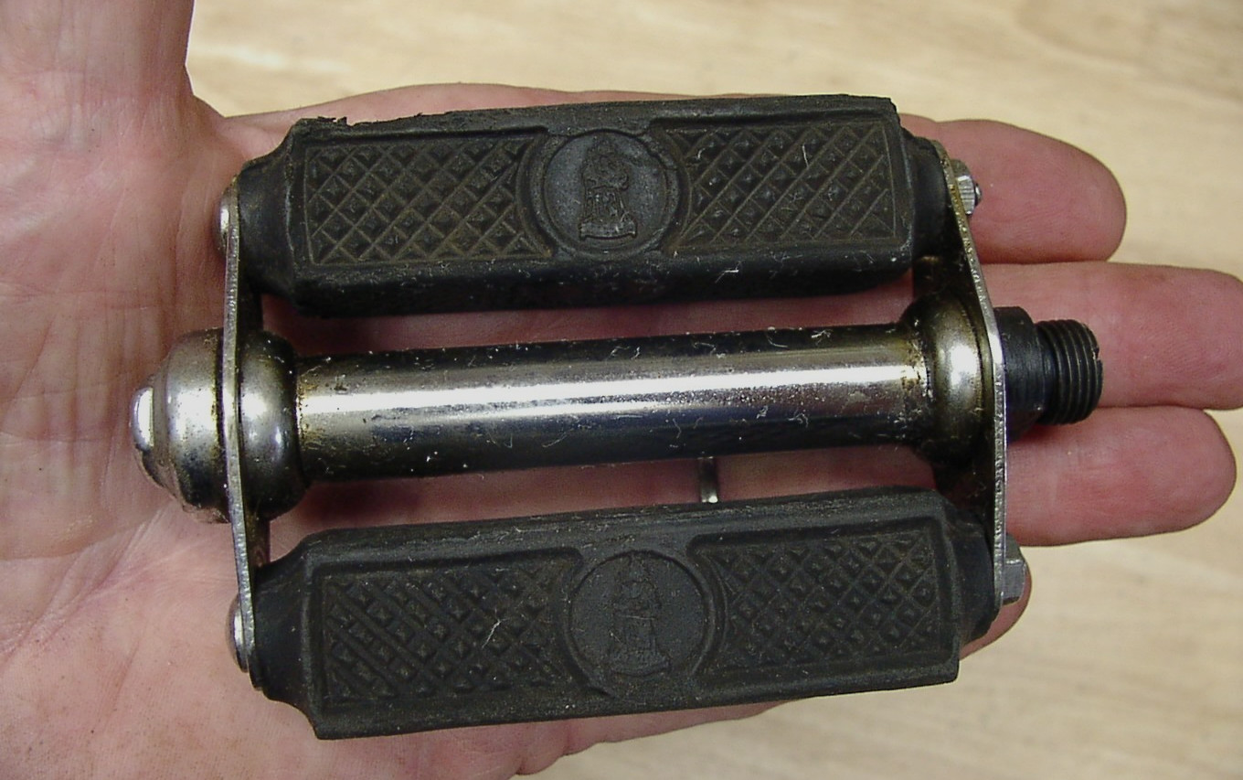 Vntg NOS UNUSED Bicycle Pedals W/Reflectors,3-1/2″ X 7/8″,Made In England,READ!
