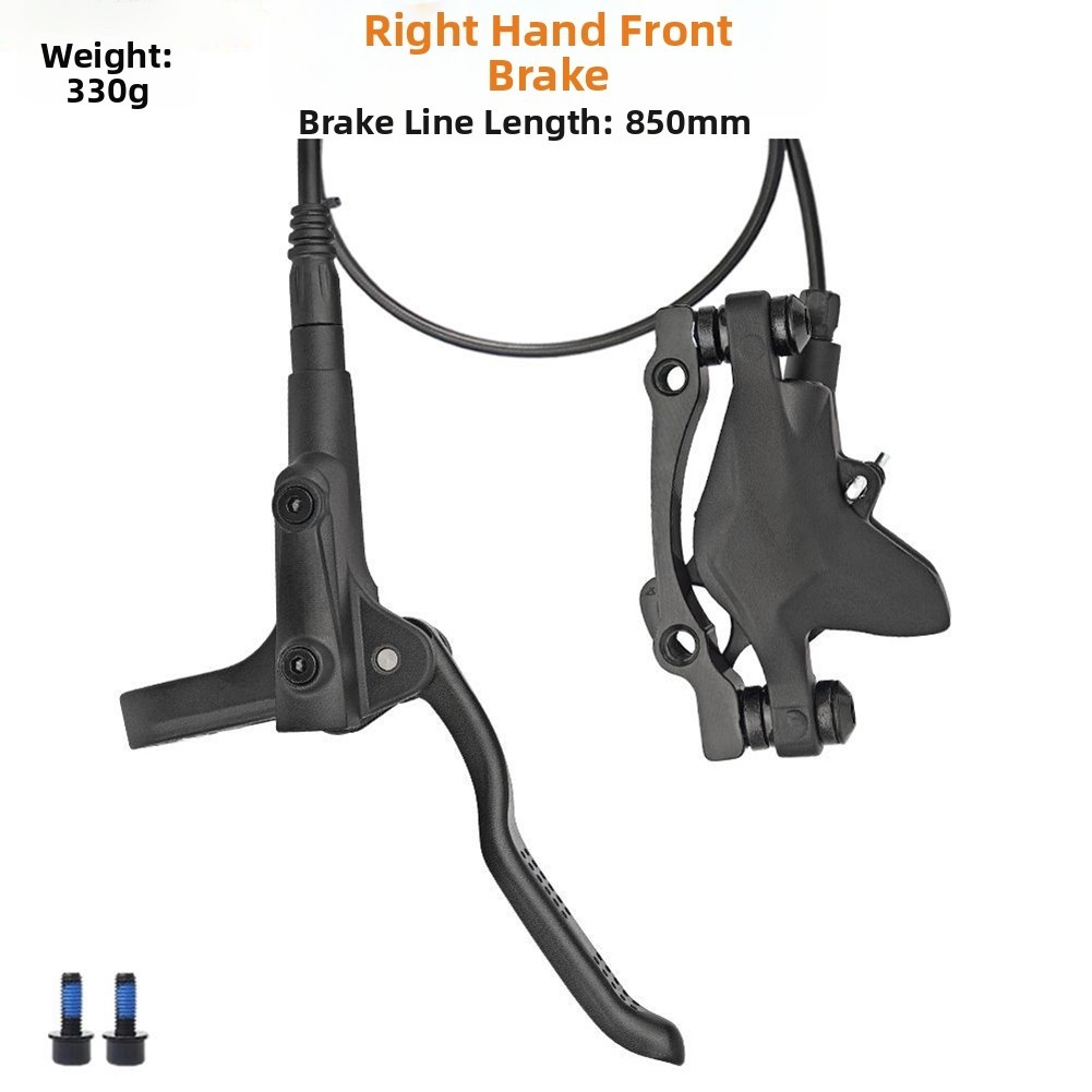 Mountain Bicycle Hydraulic Disc Brake Double Piston Front and Rear Brakes