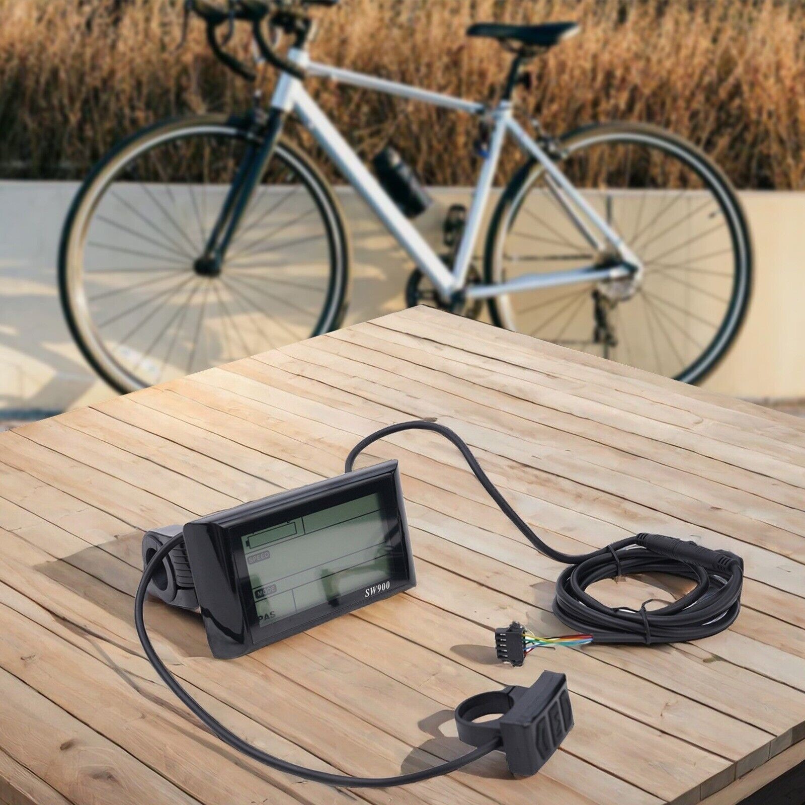 5Pin LCD S900 Display Meter Control Panel 24-72V E-Bike Electric/Bicycle Scooter