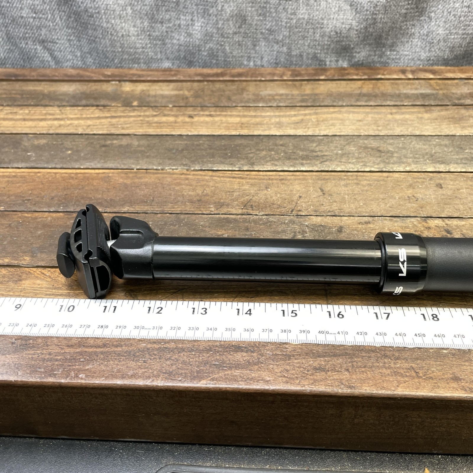 KS Eten-i Dropper Seatpost 30.9mm X 440mm 125mm Travel Black MTB Kind Shock