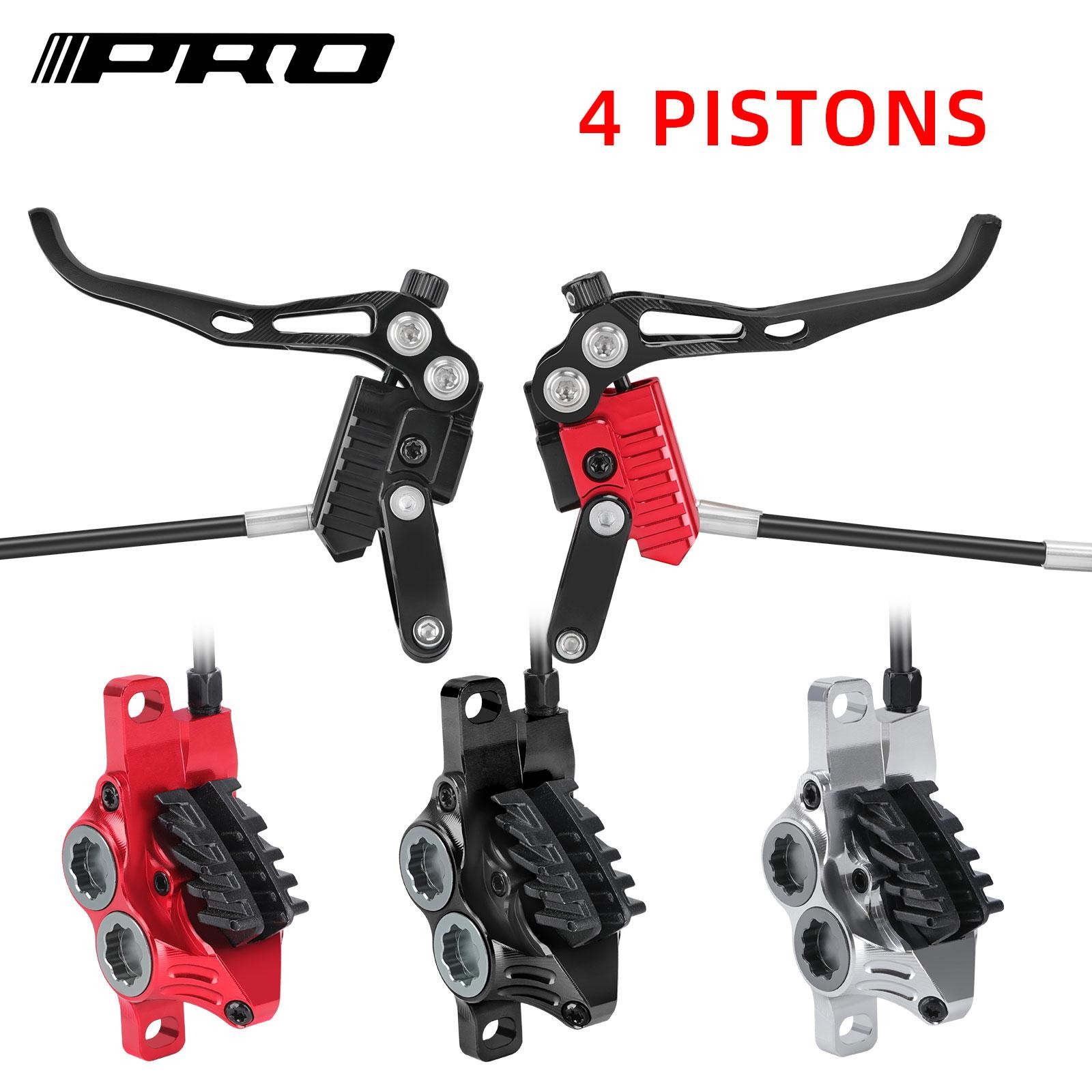 Iiipro Mtb Four Piston Hydraulic Disc Brake 800mm/1550mm Ultra-light Cnc Fully I