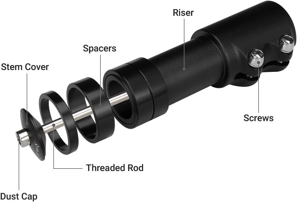 Ultimate Comfort Bike Stem Extender – Adjustable Height for Enhanced Riding