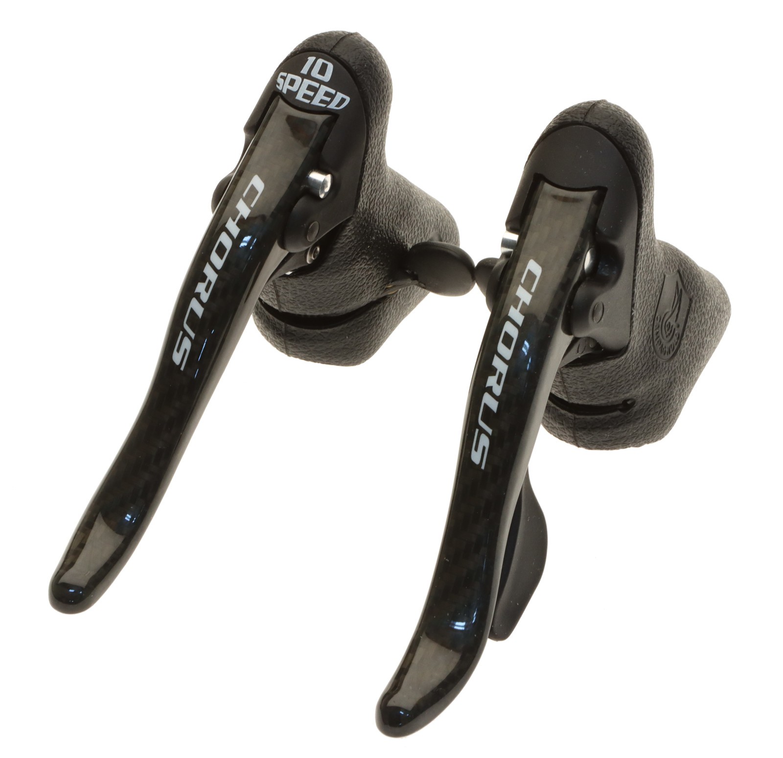Campagnolo Chorus 10 Speed Carbon Ergopower Brake Levers Shifters 2006 NOS NEW