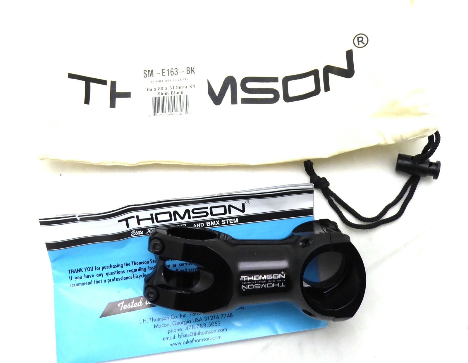 Thomson Elite X4 Mountain Stem 80mm 10 degree 31.8