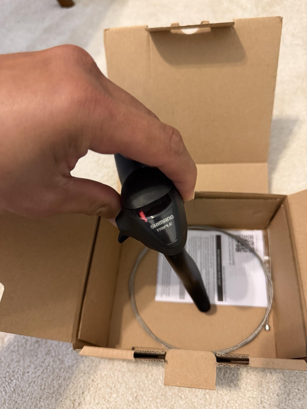 Shimano tourney A073 Left 3-speed STI Lever shifter brake