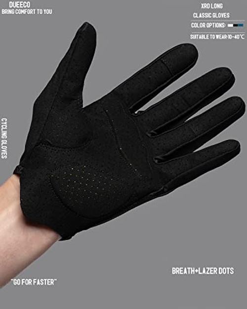 Cycling Gloves – Men & Women’s Bike Gloves Large(Plam width 8.5-9cm)) Black