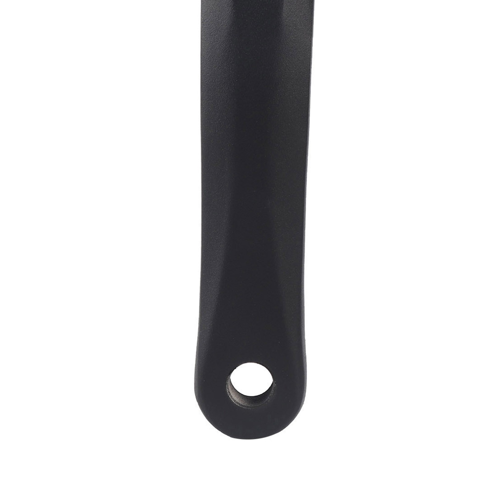 170mm Bike Aluminum Alloy Left Single Chain Crank Arm Replacement (Black Rhombic