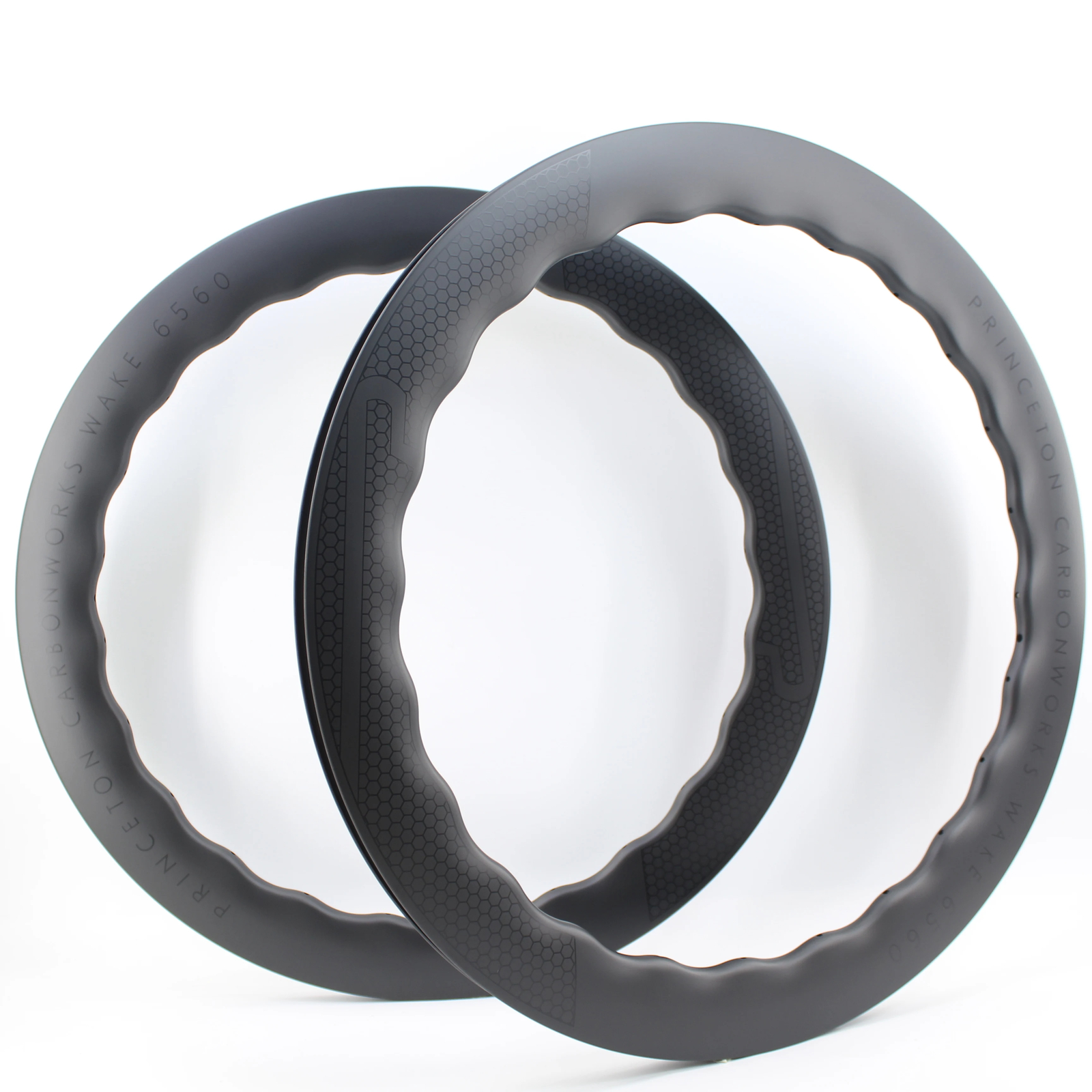 700C Road Bike Wave Rim Carbon Fibre Bicycle Disc Brake Wheels Clincher Tubeless