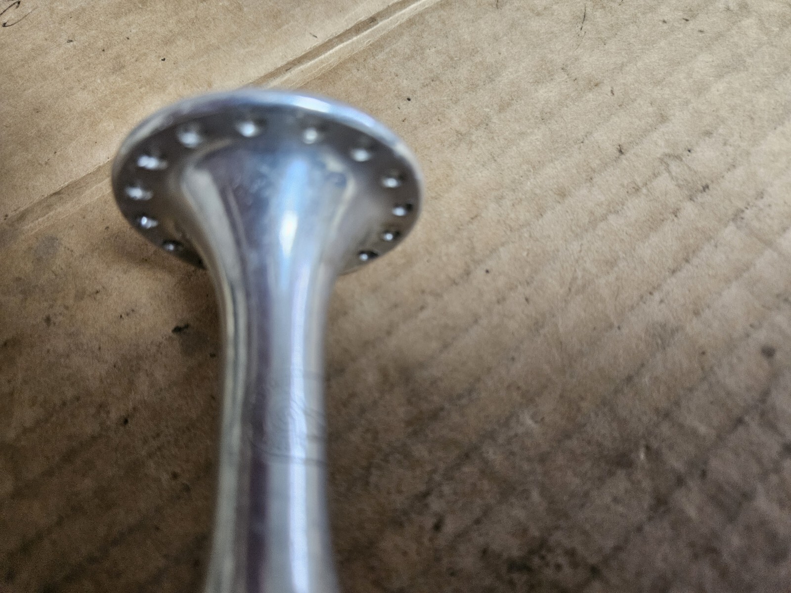 Vintage Campagnolo Front Hub, 32 holes, 100 mm spacing, small flange, used