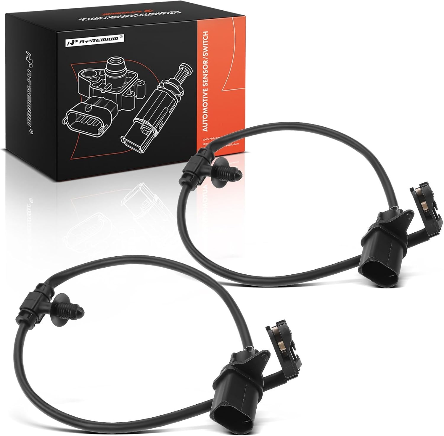 Rear Disc Brake Pad Wear Sensors Compatible with Audi A4/A4 allroad/A4