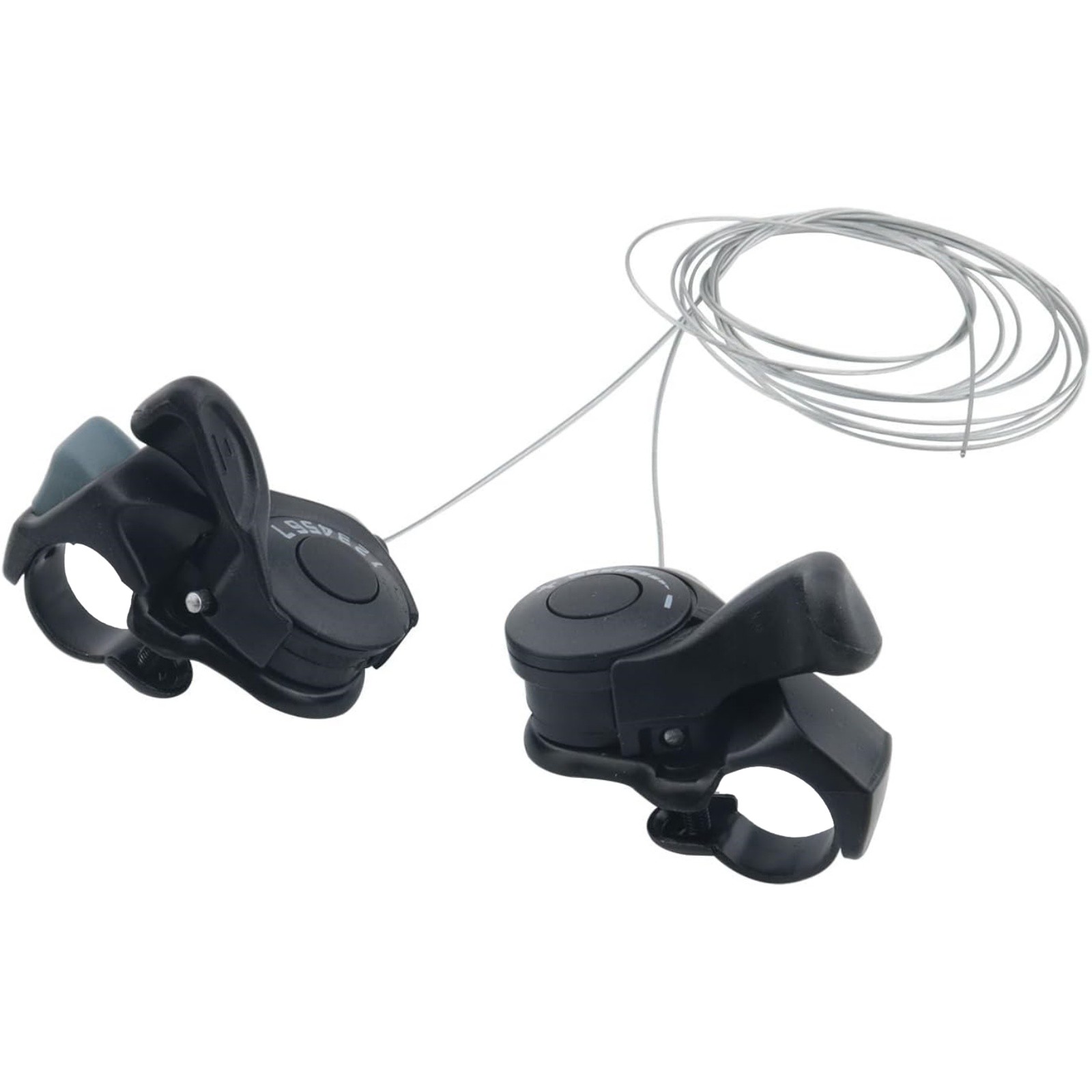 21-Speed MTB Shifters Set Aluminum Alloy w/Thumb Button Lever Control 3×7 Gears