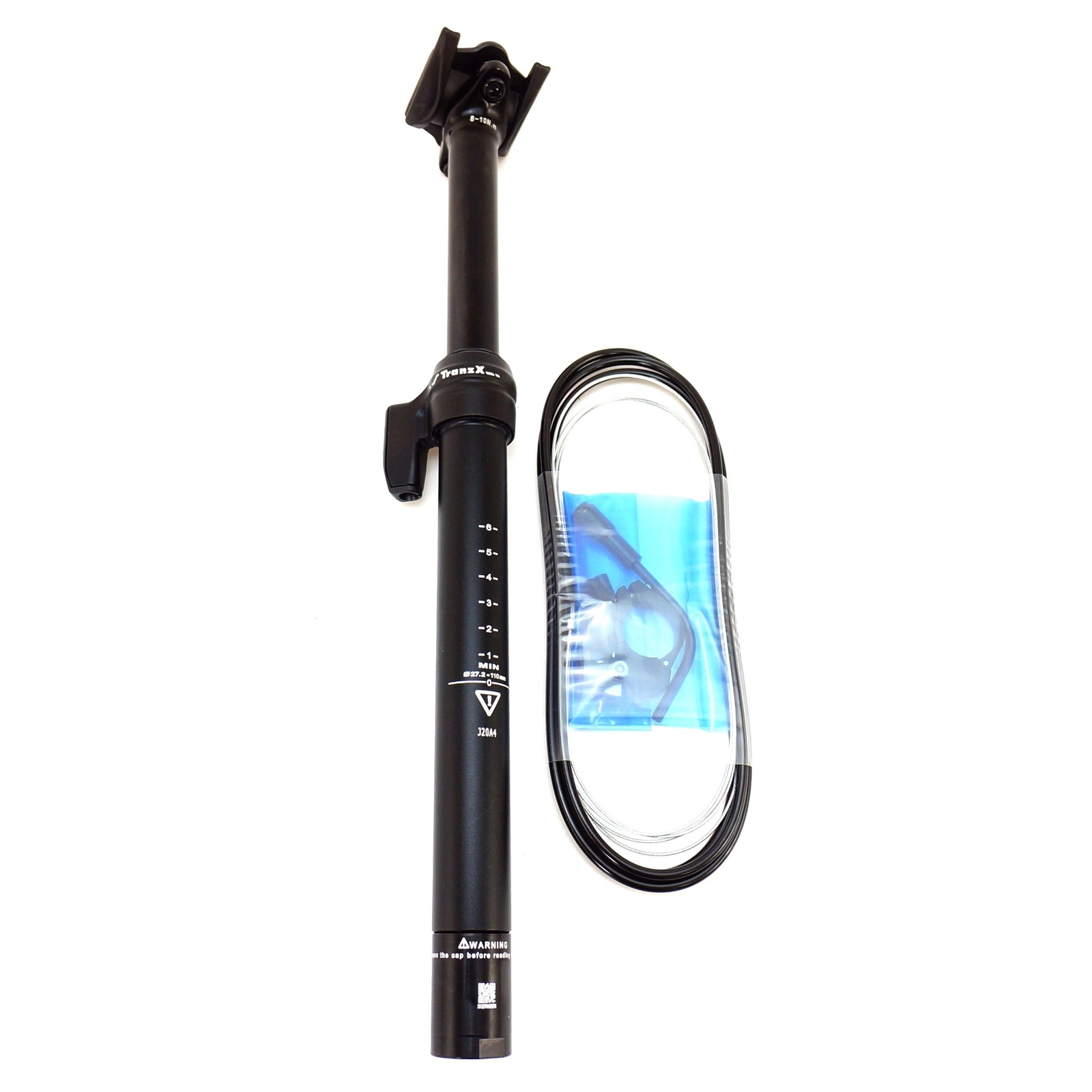TranzX YSP36 External Bicycle Dropper Post Seatpost 27.2x395mm Travel: 110mm