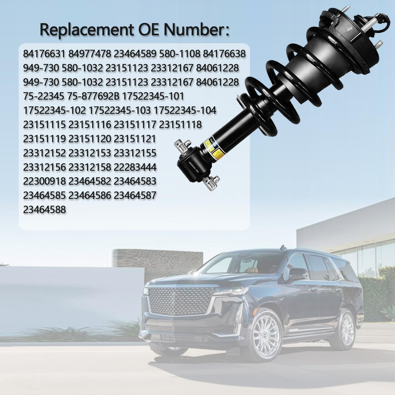OEM Pair Front Shock Struts Assys Fit 2015-20 Escalade Yukon MagneRide 84176631