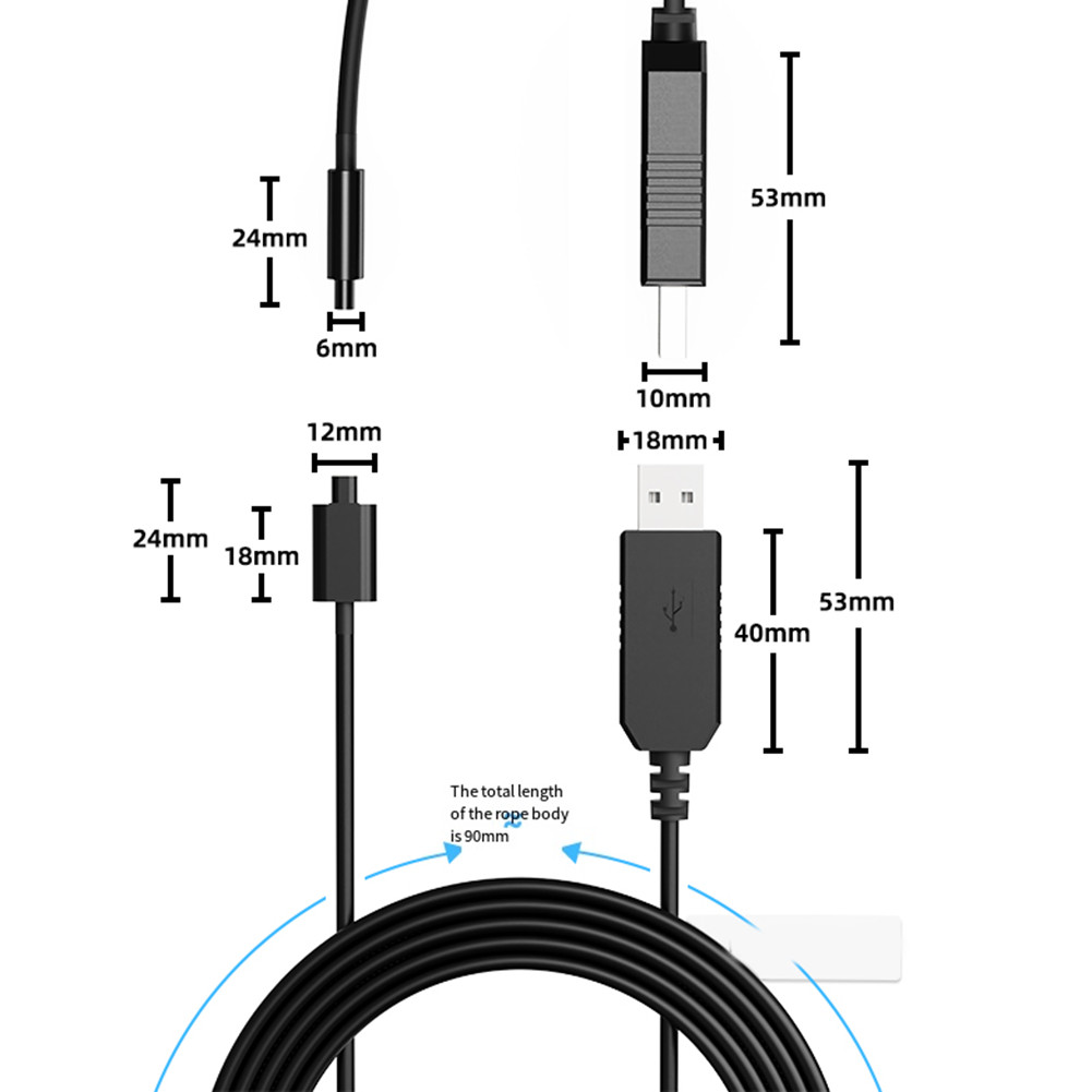 For Di2 8070 USB Charging Adapter Cable for Electronic Shifter Systems