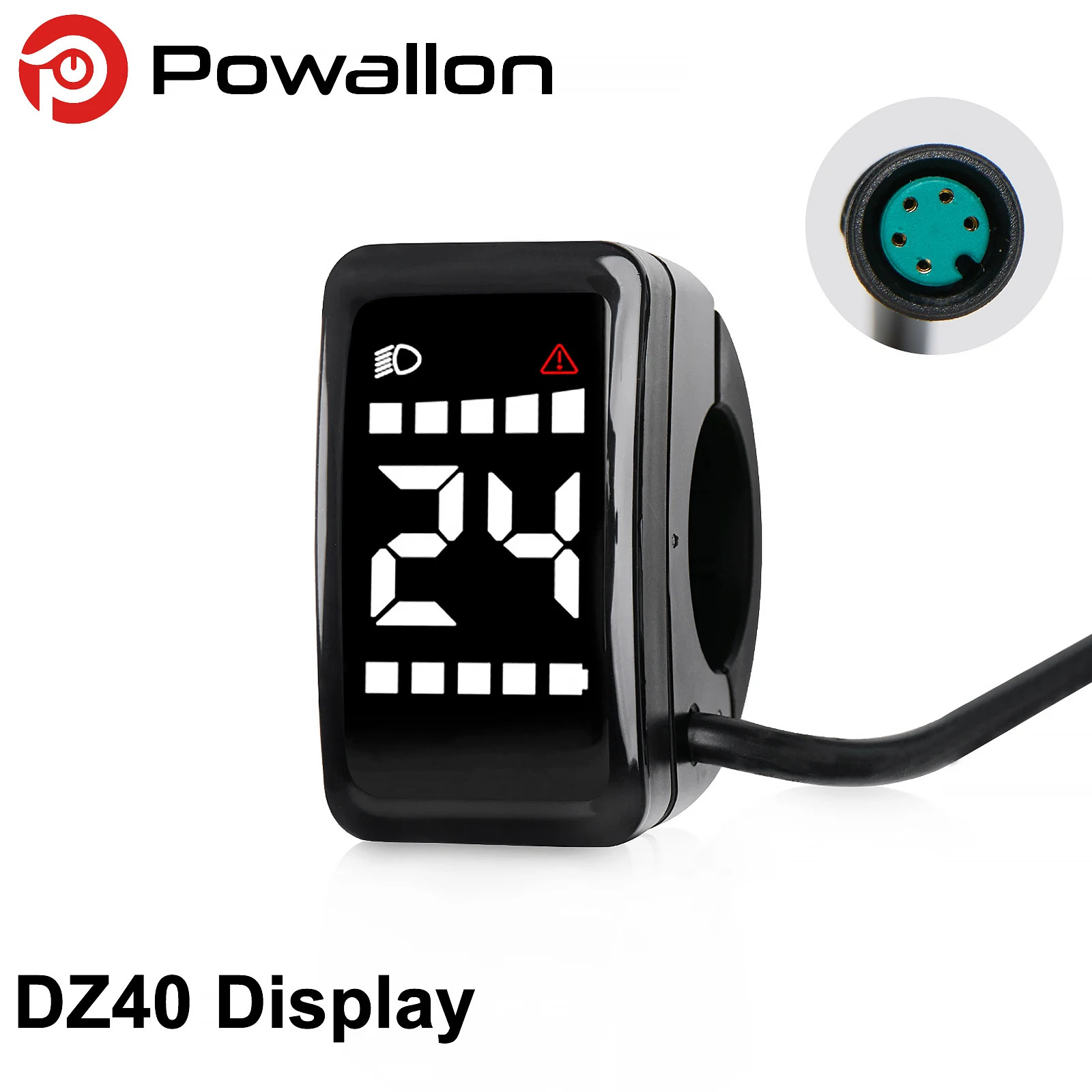 BAFANG BBS01B BBS02B BBSHD Compatible DZ40 LCD Display – Waterproof Mini Ebike I