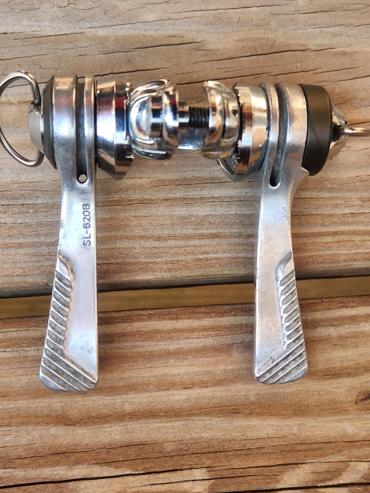 Vintage Shimano 600 SL-6208 Downtube Shifter Set 6 Speed SIS Friction Road 6s