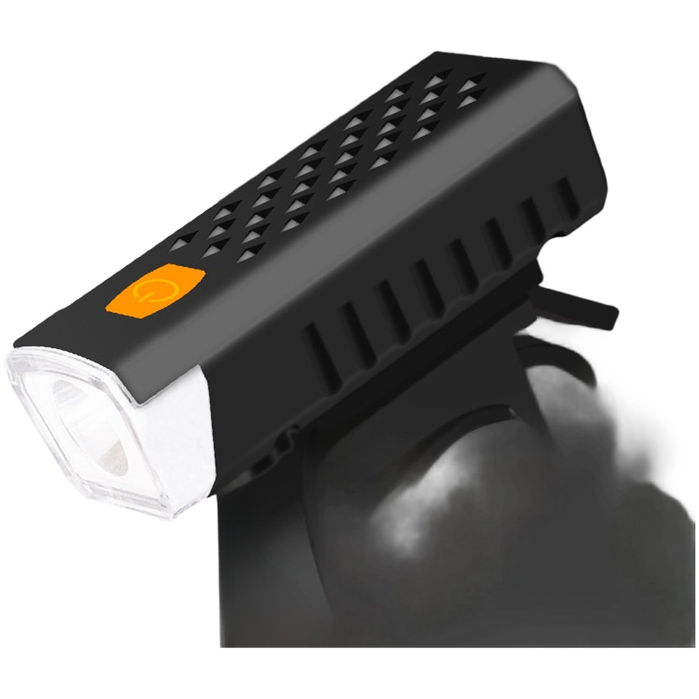 Rechargeable Front Light for Bicycle 100m Beam USB-C Quick Release Mount
