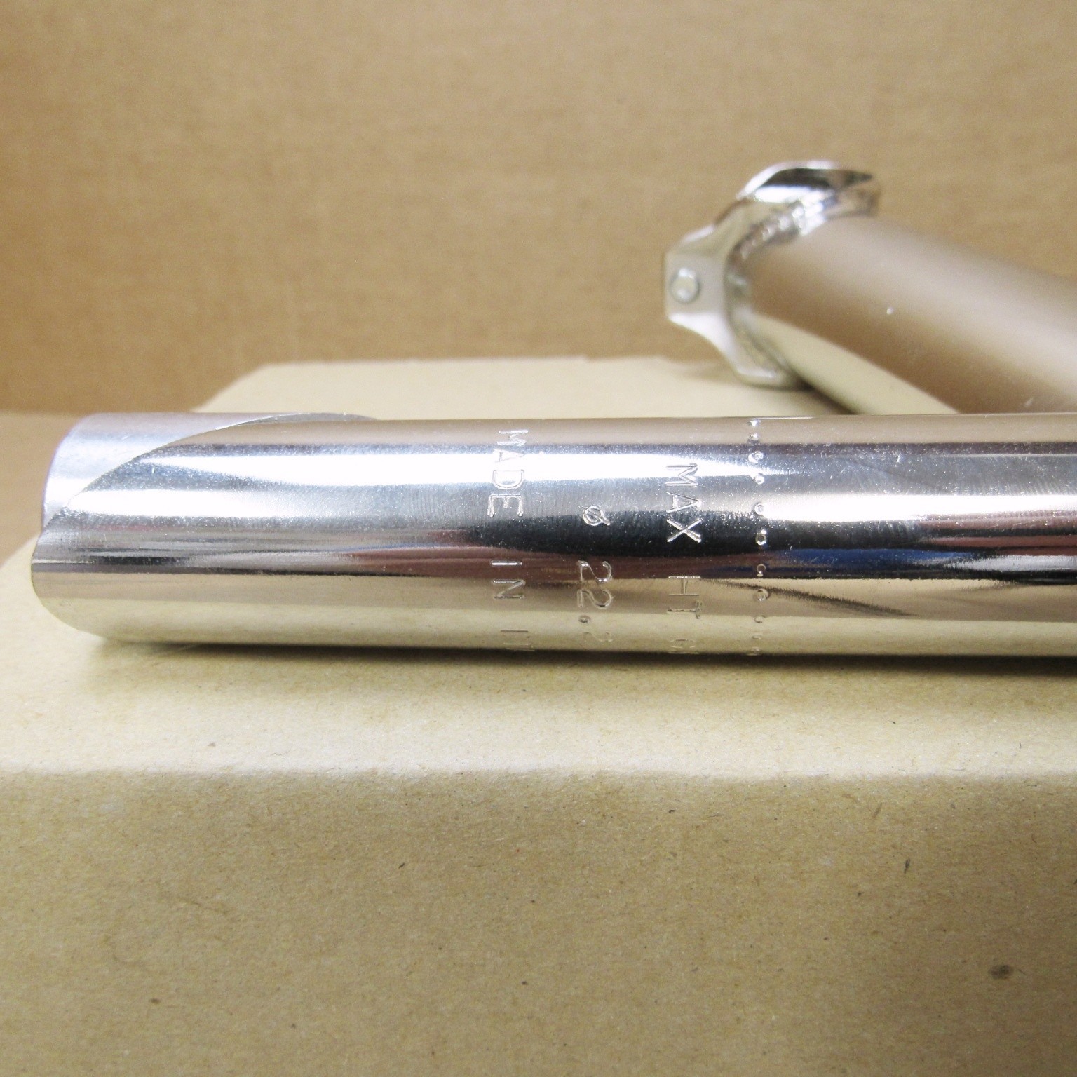 New-Old-Stock 3T Chromix Corsa Plus Quill Stem (115mm) w/Columbus Branded Tubing