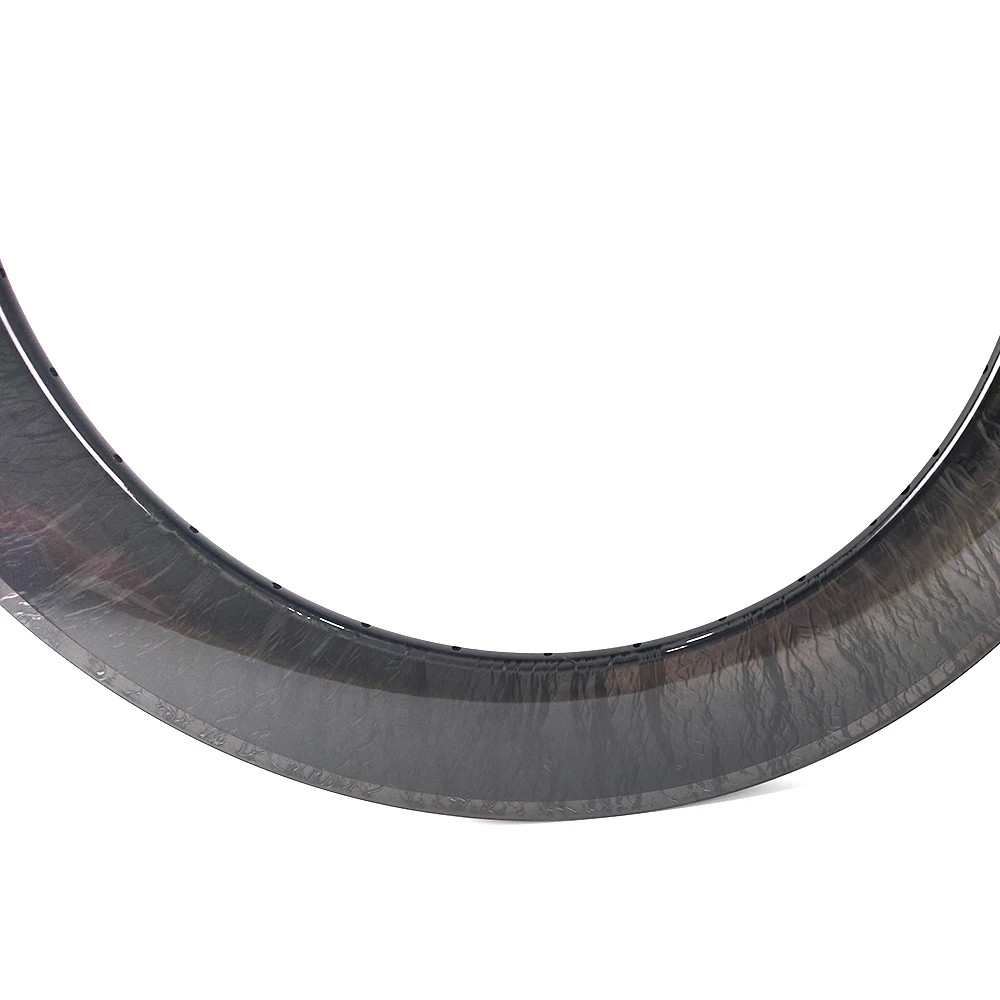 88mm Deep 25mm Wide 700C Road Bicycle Carbon Rims UD 3K 12K Matte Glossy Finish