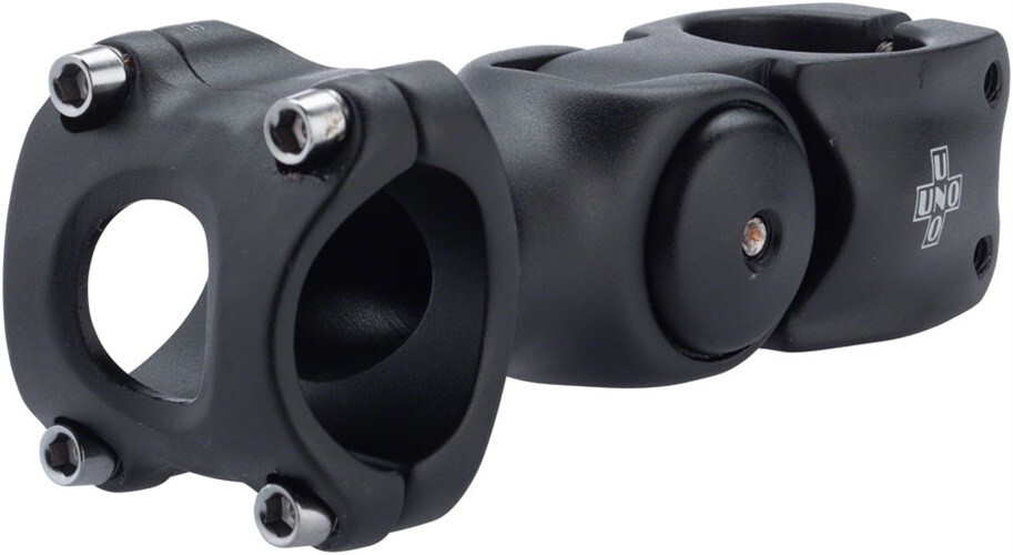 Kalloy 820 Stem – 95mm, 31.8 Clamp, Adjustable, 1 1/8″, Aluminum, Black