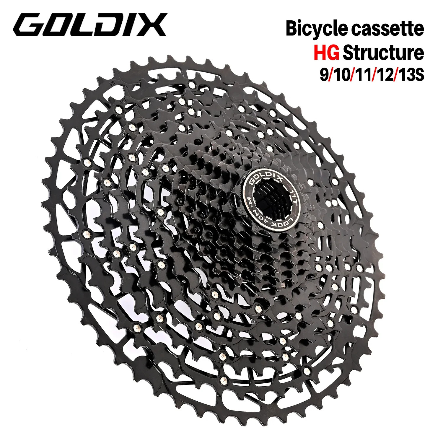Ultralight Bicycle Cassette Freewheel Carbon Steel Material 9/10/11/12/13 Speed