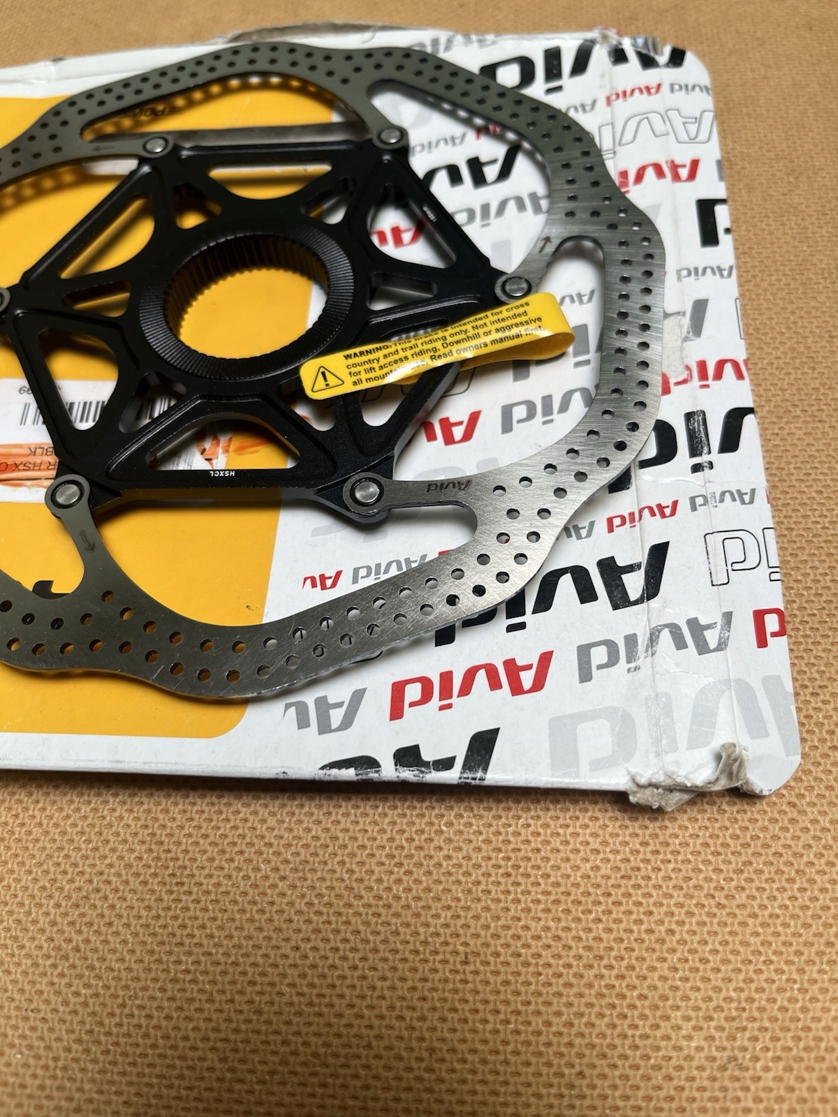 Avid HSX Center Lock Disc Rotor 180mm