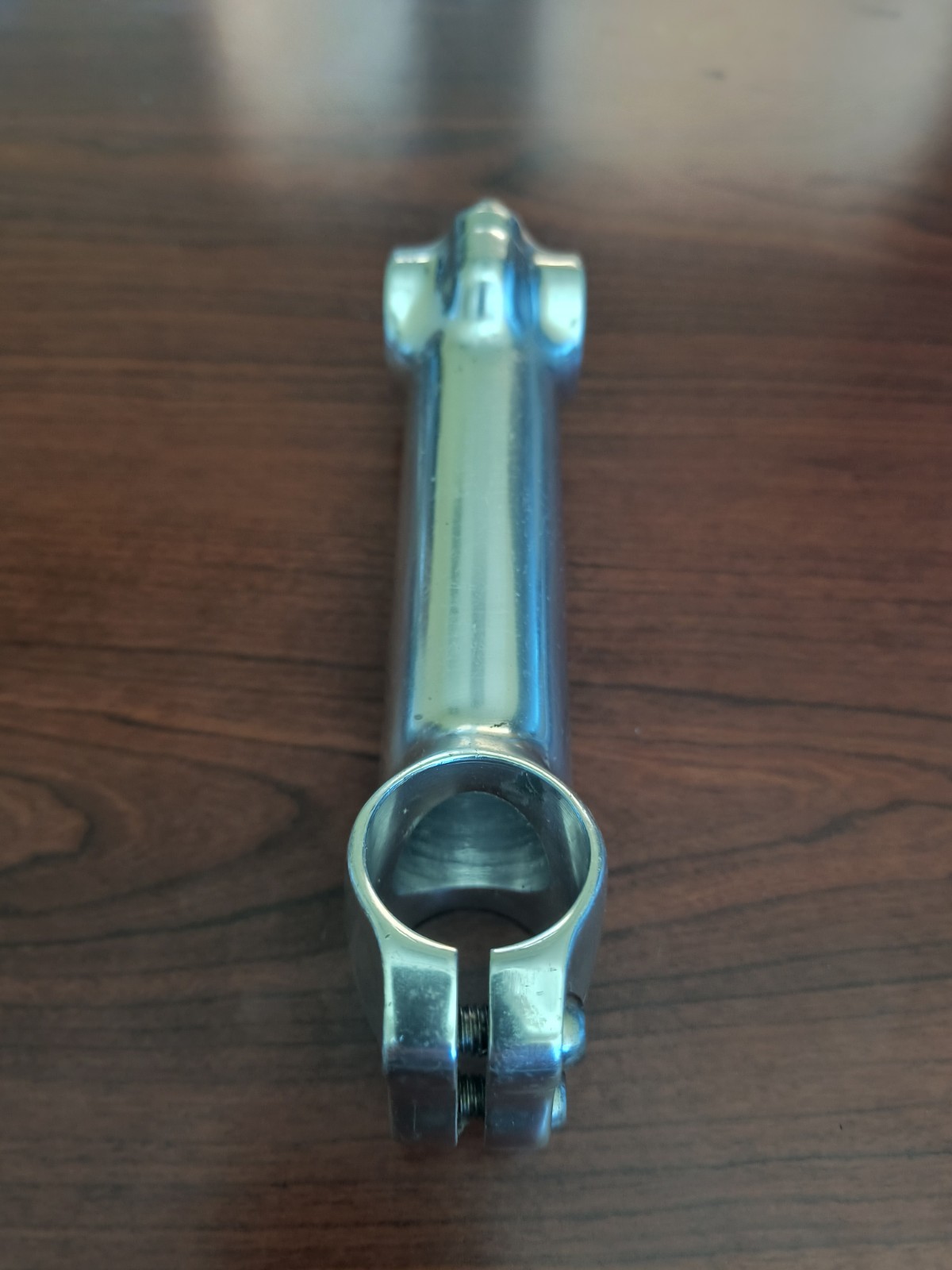Vintage Specialized Threadless Stem, 130mm, 25.4mm, 1 1/8″, Silver/Chrome