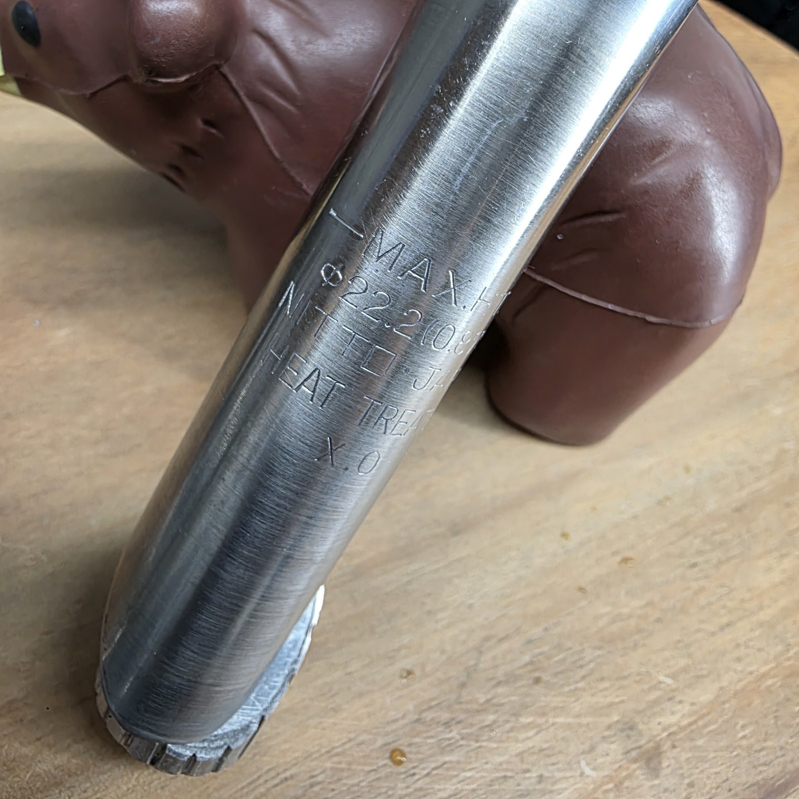 Vintage Ritchey Force Quill Stem Nitto Heat Treated 150mm 10° 22.2 25.4 Silver