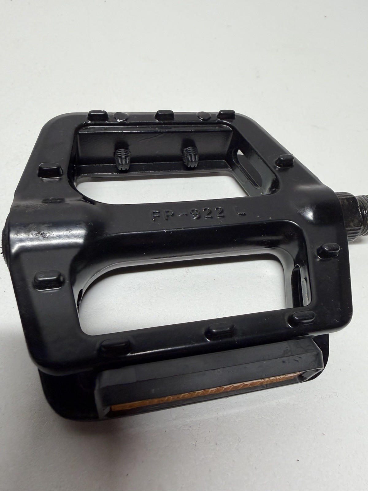 Set FP-922 1/2″ BMX Bike Bicycle Pedals Pair Left & Right Black W Reflectors