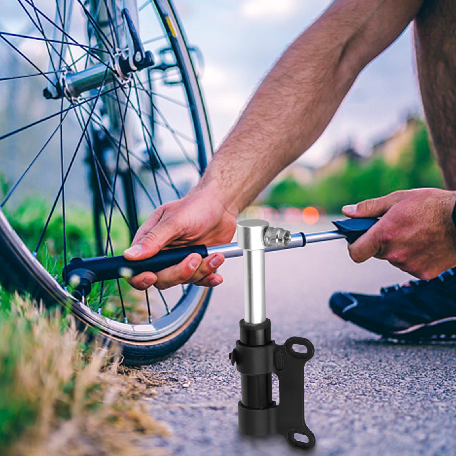 Innovative Lightweight Bike Inflator Perfect for Any Cycling Adventure