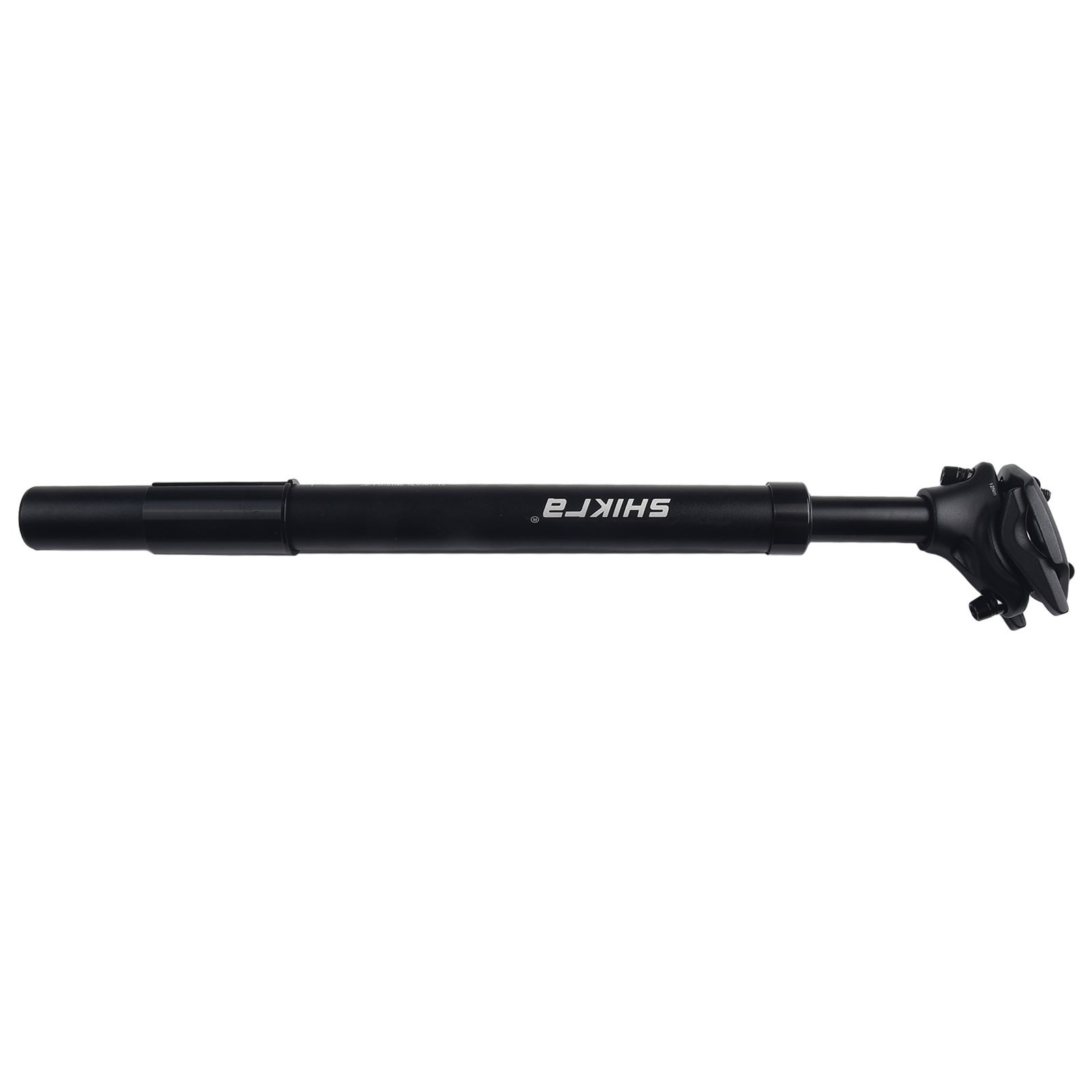 Seatpost Bike Shock Absorber Spring 27.2-33.9x400MM Aluminum Alloy Black