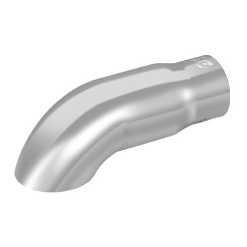 Exhaust Tip, 2.5-3 inch inlet adjustable,Fit 2.5»/2.75»/3» Outer Sliver