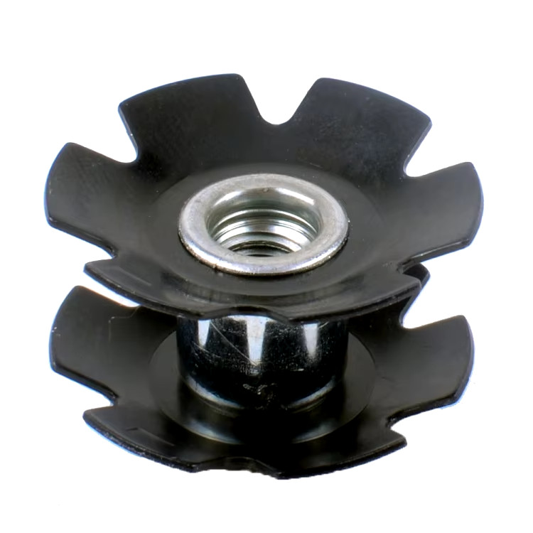 Bicycle Threadless Headset Star Nut 1-1/8″ Bike Fork Stem Press Locking Nut Ztto