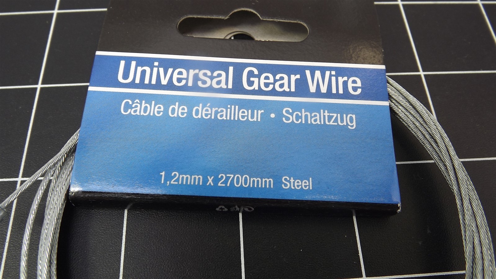 NEW XLC UNIVERSAL GEAR WIRE 1.2MM X 2700MM STEEL BRAND NEW