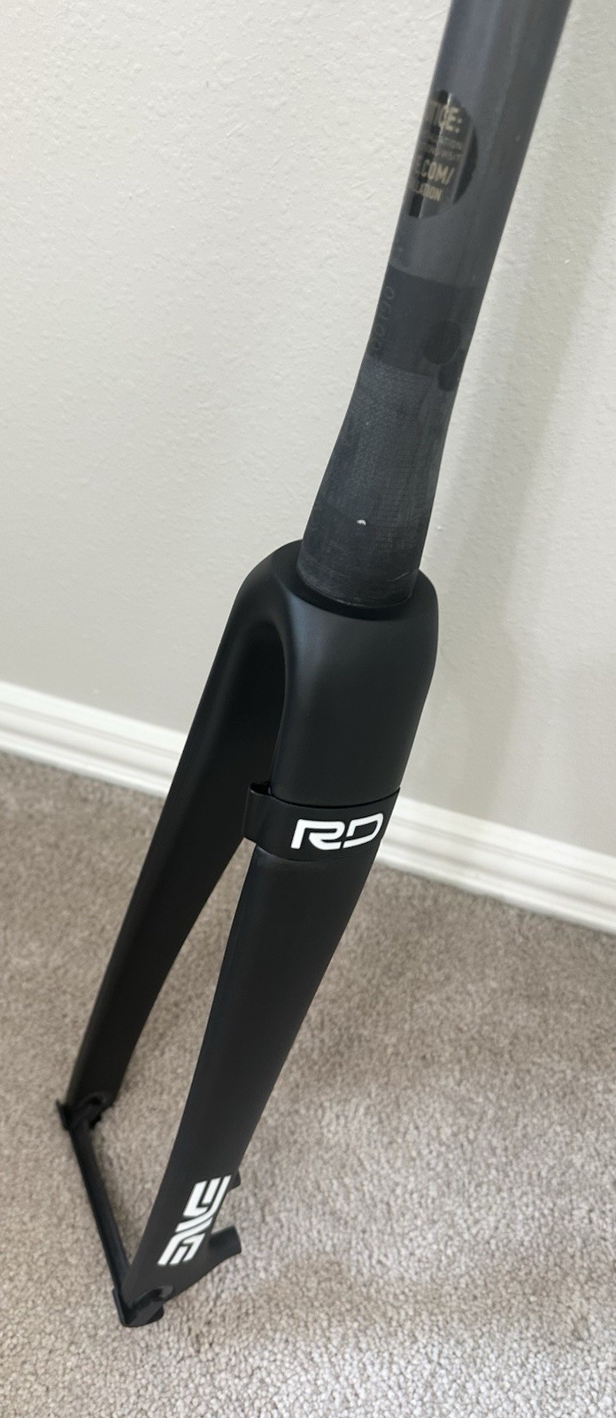 ENVE Road Fork 2.0 Disc 1 1/2 Taper Quick Release 43r Matte Black RTP – Open Box