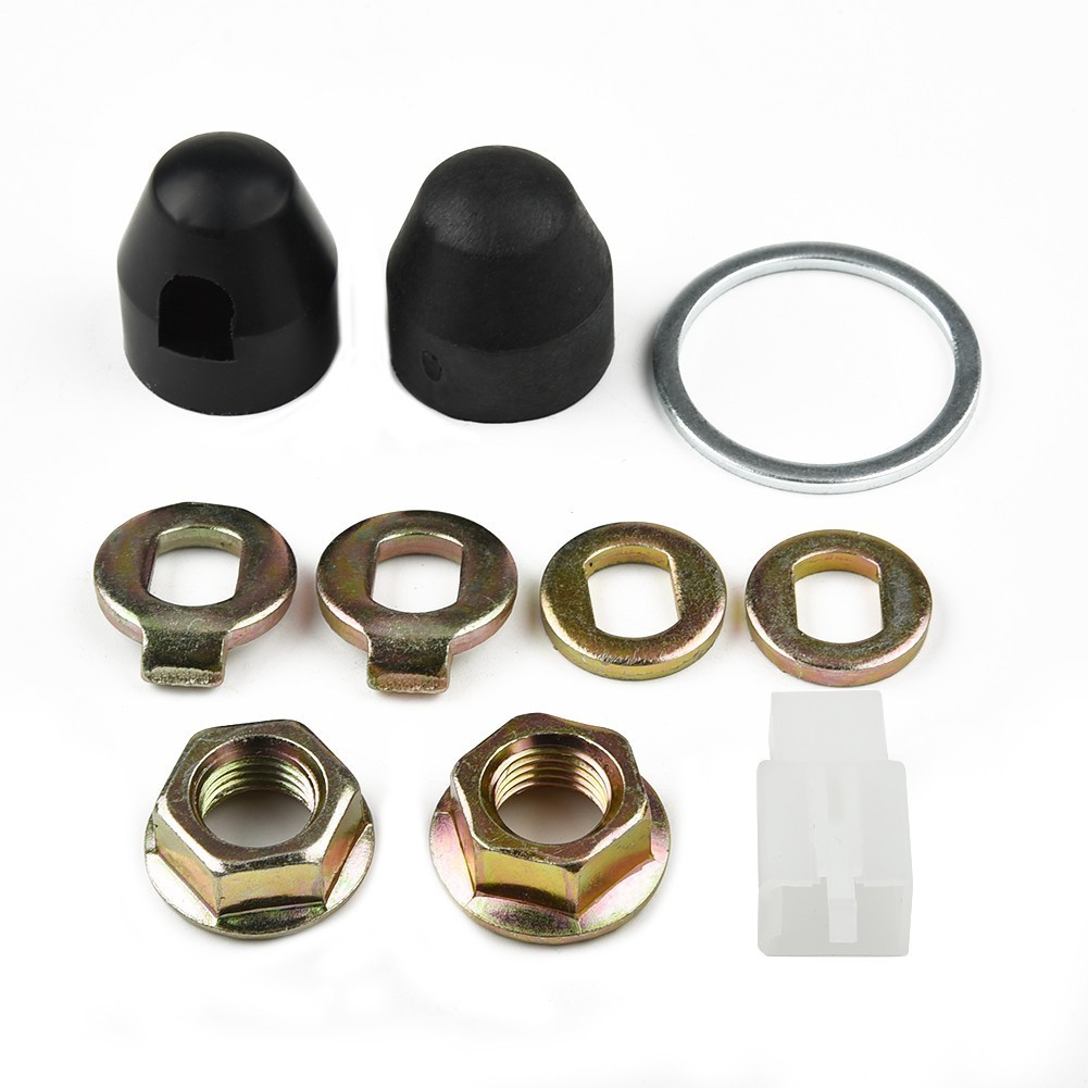 EBIKE E-bike Hub Motor Axle/M14 Lock Nut /lock Washer /spacer/nut Cover Kit