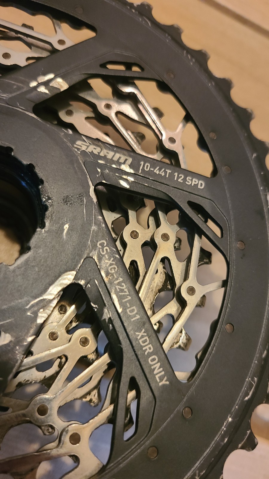 SRAM Forxe AXS XPLR XG-1271 D1 12-Speed Gravel Cassette 10-44 CS-XG-1271-D1 XDR