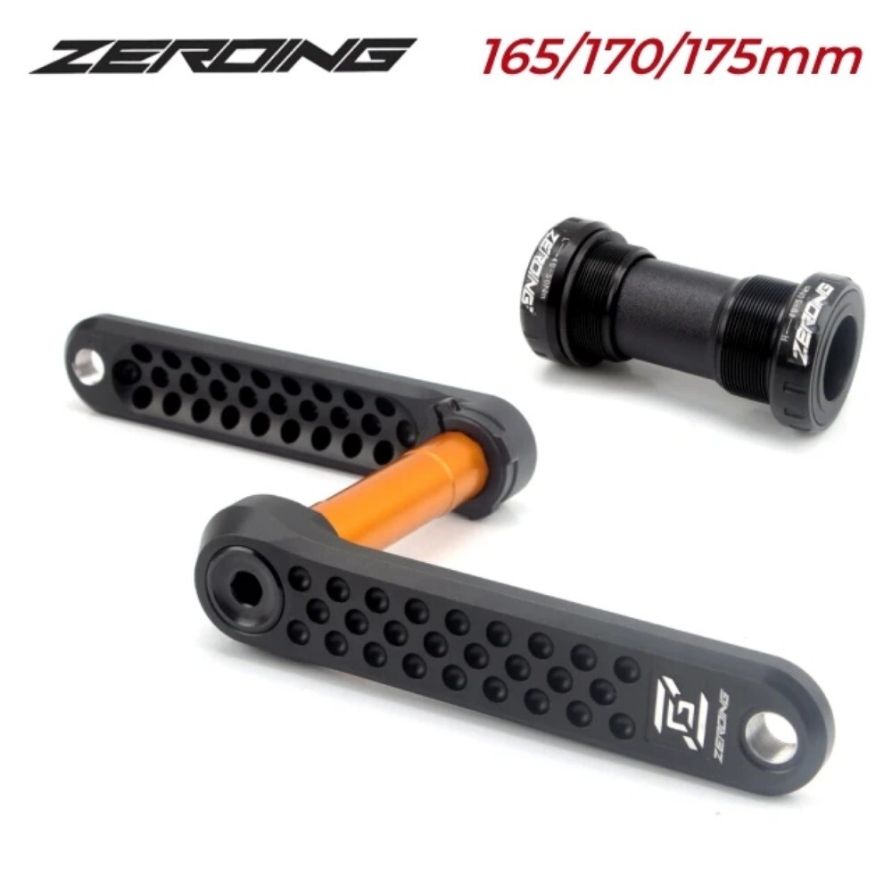 ROAD Bike Crankset CRS Hollow Crank Chainring 7075 Shaft CNC GRAVEL Spider Sram