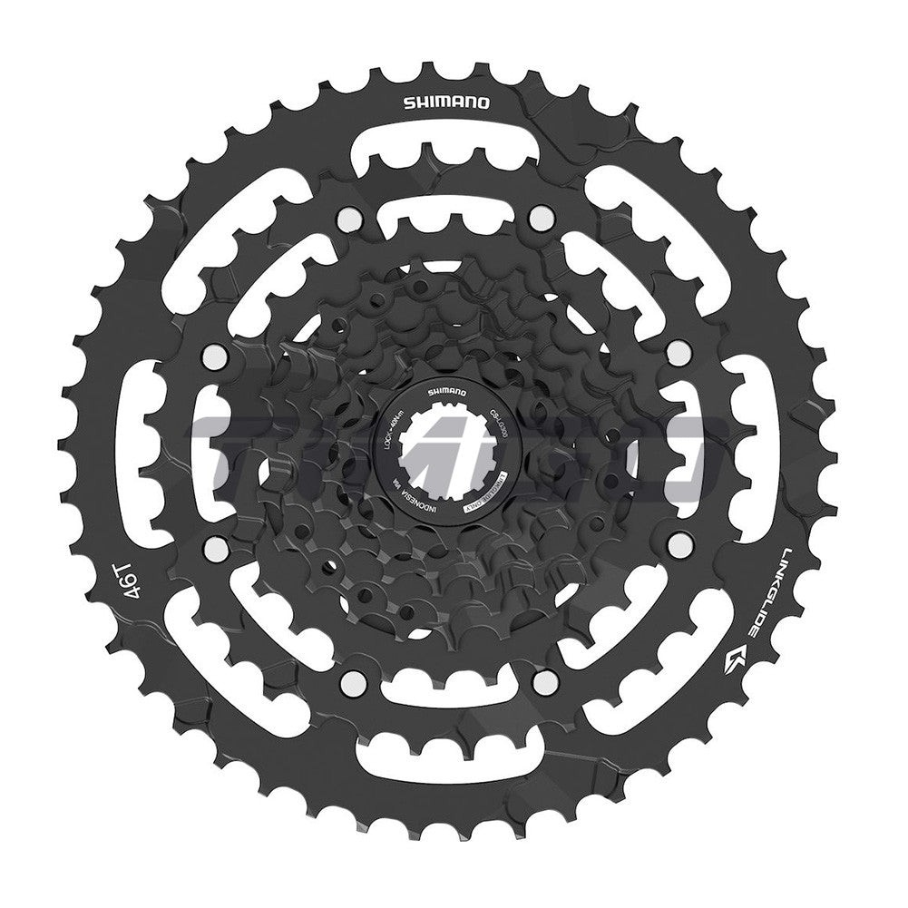 Shimano CUES MTB Bike LG300-9 9 Speed Cassette LINKGLIDE 11-36T/41T/46T