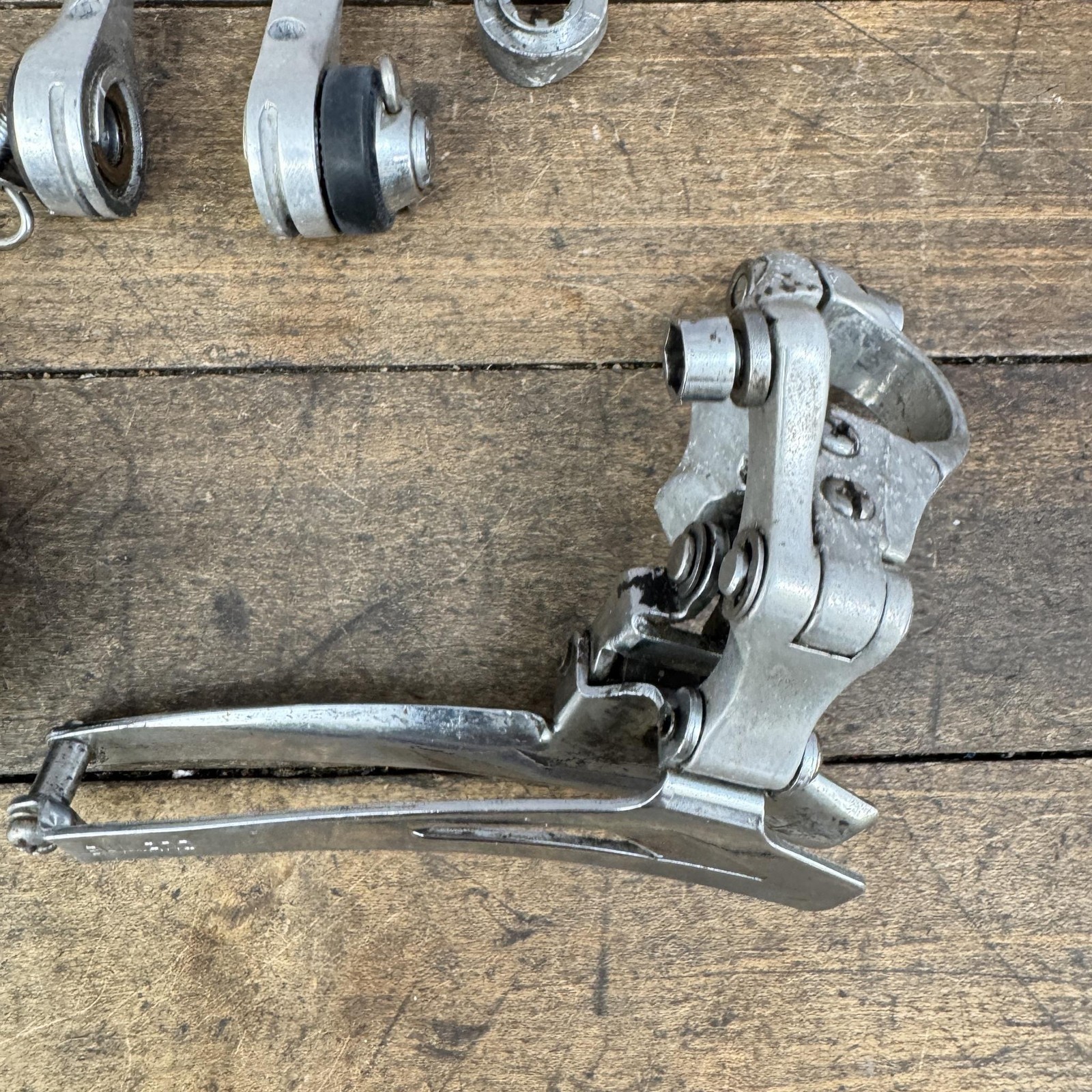 Vintage Shimano Light Action Derailleur Set FD-Z206 Shifter Group Japan Road