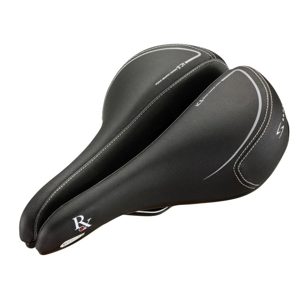 Serfas RX-921V Mens Vinyl Saddle 267 x 171mm Black